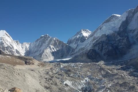 Trekking sul campo base dell'Everest