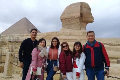 Halve dagTour Pyramids of Giza Sphinx inclusief kameelrit