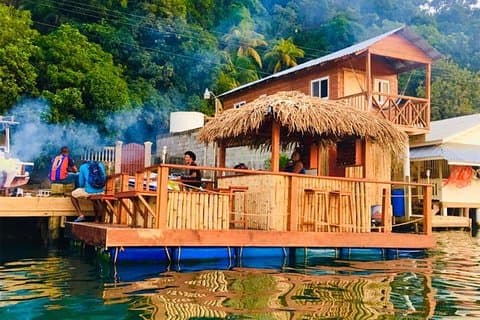 East End Private Floating Tiki Bar Getaway plus Transportation