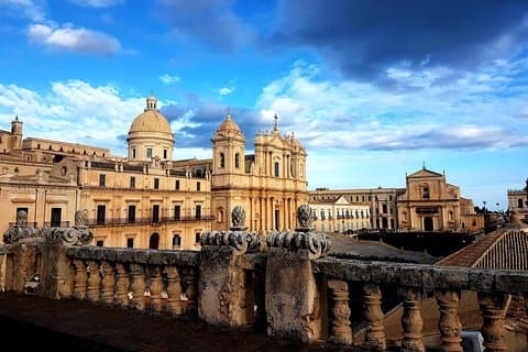 Privétour van Taormina naar barokke UNESCO-werelderfgoedlocaties