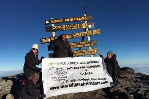Kilimanjaro Climb - 8 Days Lemosho Route