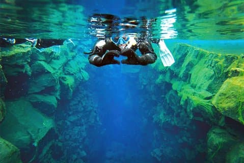 Silfra Snorkeling Between Continents Photos incluses - Self Drive
