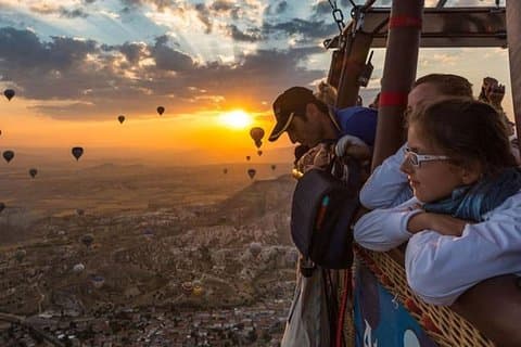 Vol en montgolfière en Cappadoce