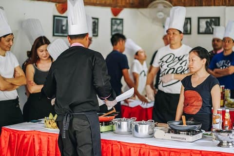 Signatur Khmer Menu Cooking Class på Chreav Village Local Farm