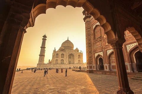 Ohne Anstehen: Taj Mahal- und Keoladeo-Nationalpark-Tour ab Jaipur