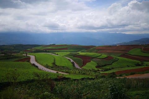 Visite privée de 2 jours de la photographie de la terre rouge de Dongchuan au départ de Kunming