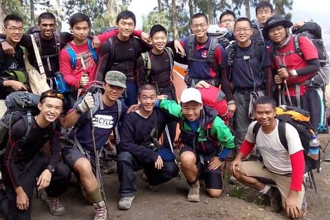Tour di condivisione di 2 giorni 1 notte sul cratere del monte Rinjani Rim Trek