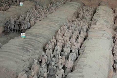 Scopri i palazzi sotterranei delle dinastie Qin e Han a Xian