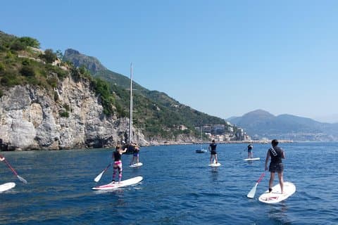 Stand Up Paddle Führung durch die Amalfiküste