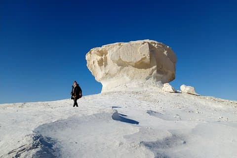 White desert and Bahariya oasis private 2 day with Camping