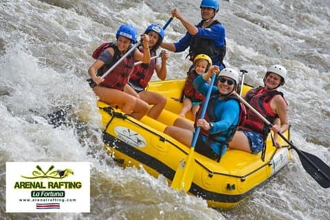 Balsa River White Water Rafting klasse 2/3 i Costa Rica