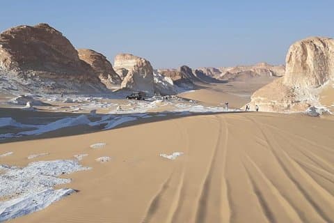 Overnatningstur til Baharyia Oasis (Sort-hvid ørken med krystal bjerg)