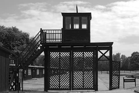 TÄGLICH Konzentrationslager Stutthof mit Führer und Transport