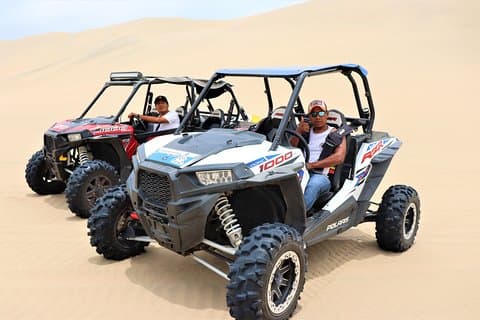 1 times tur i et Polaris-kjøretøy / Huacachina-ørkenen