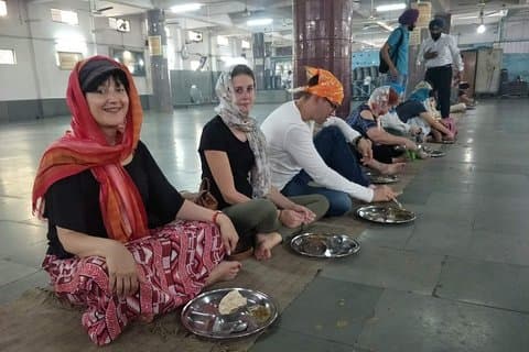 Kontraster från Gamla och New Delhi