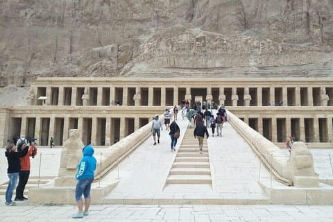 Luxor västbanken guidade privata turnédal av kungarna och Hatshepsut-templet