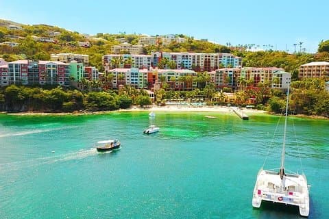 Vi Top Taxi -St.Thomas Lufthavnstransport til Marriott Frenchman Cove