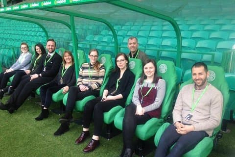 Celtic Park Tour & Dine-paket