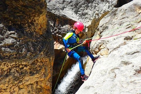 Canyoning for family and kids in Sierra de Guara