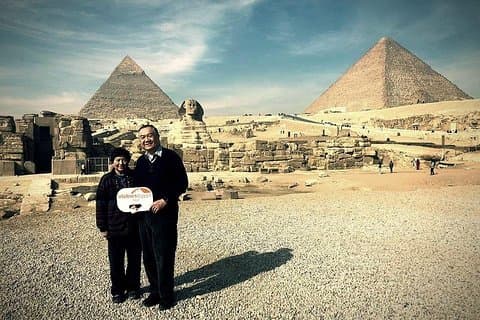 Dagstur på Pyramids of Giza & Sphinx fra Kairo
