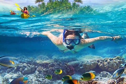 Adventure Kayak al Parco Marino di Angthong