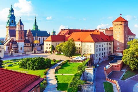 Krakau Skip the line Wawel-kasteel en privérondleiding door de kathedraal