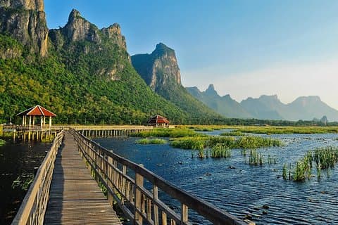 Scenic River Trip on the Pranburi River