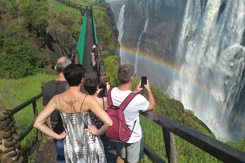 Visite guidée des chutes Victoria