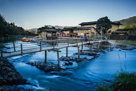 Hakka Tulou Village and Yun Shui Yao Water Town Private Day Trip from Xiamen