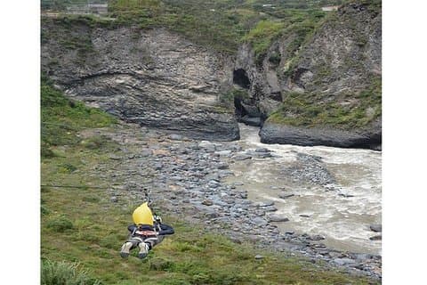 Adventure Circuit 4 activities in 1. All within an impressive cascade