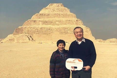Privat dagstur på Giza-pyramider, Saqqara og Memphis
