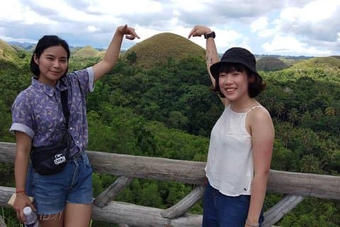 Visite des collines de chocolat avec déjeuner buffet Tarsier et Loboc (excursion d'une demi-journée)