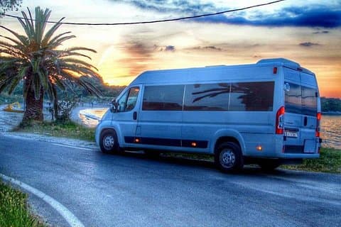 Privat transport Korfu havn eller flyplass