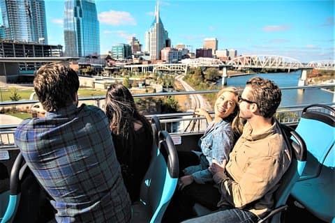 Bästa av Nashville City Sightseeing Tour på dubbeldäckarbussen