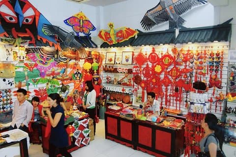 Visite privée du centre commercial et culturel de Pékin, y compris le marché de Panjiayuan