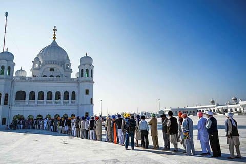 Corredor de Kartarpur e Gurdwara Sahib