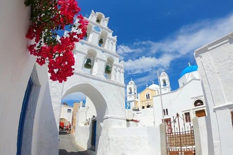 Santorini Highlights und Weinprobe Private Tour