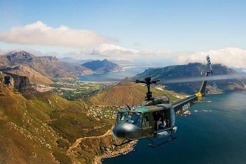 Det beste av 3-dagers attraksjonstur i Kapp: Arme-helikopter og Cape Peninsula & Wine Tasting