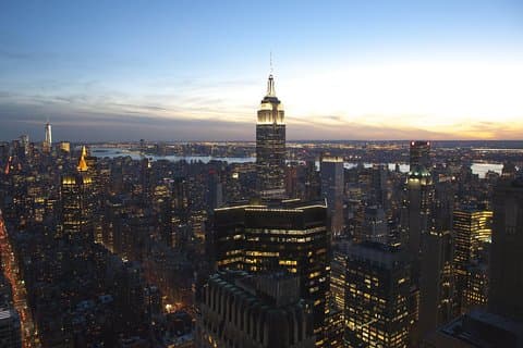 Visite nocturne de New York