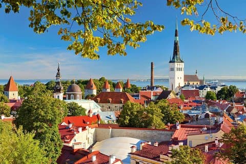 Privat vandringstur i gamlebyen i Tallinn