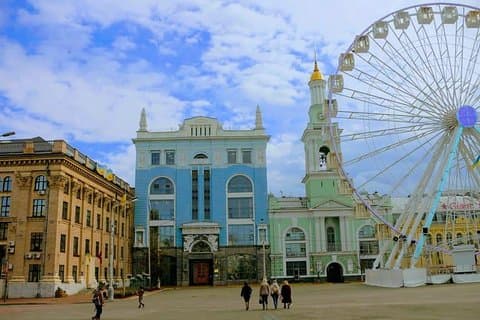 Ville basse de Podil
