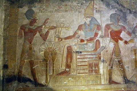 L'Ouest (Vallée des Rois), le temple Dandara et le temple Karnak
