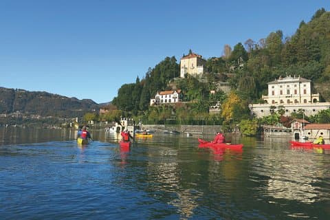 Paddle on the Orta Lake and San Giulio island