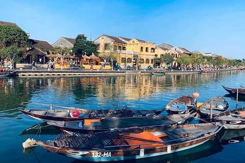 Visite guidée de la ville antique de Hoi An au départ de Danang/Hoi An