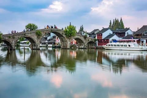 Zhujiajiao Water Town Self-Guided Tour with Private Transfer from Shanghai