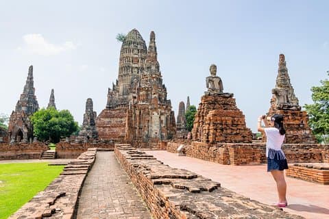 Ayutthaya Historic Park Guidad heldags privat resa