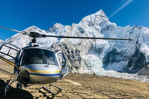 Everest Base Camp helikoptertur med Kalapatthar Landing