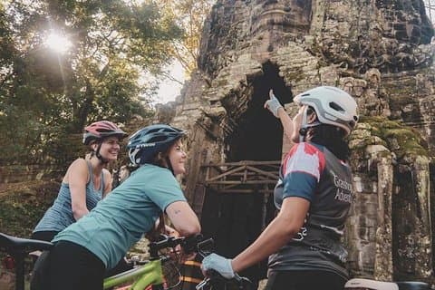 Angkor Temple Bike Tour von Siem Reap Inklusive Mittagessen