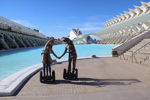Valencias huvudattraktioner Grupp Segway Tour