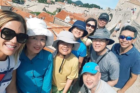 Dubrovniks stadsmurar Guidad vandringstur – morgon eller solnedgång